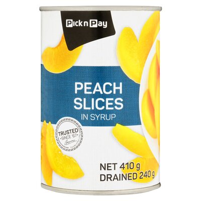 PnP Peach Slices 410g