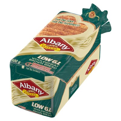 Albany Superior Whole Wheat Brown Bread Low Gi 800g Smart Price 