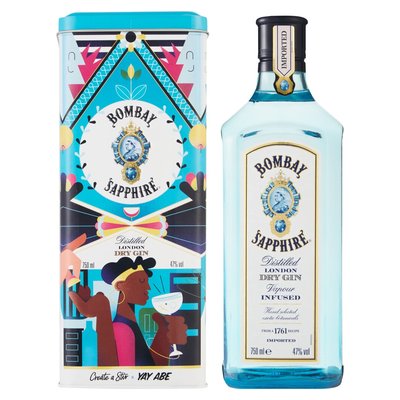 Bombay Sapphire Gin In Gift Tin 750ml | PnP