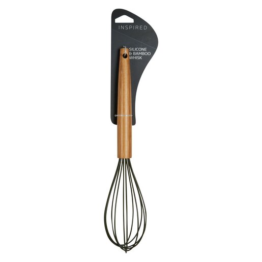 Inspired Silicone & bamboo Whisk Green PnP