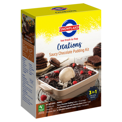 Snowflake Creations Saucy Chocolate Pudding Kit 510g | PnP