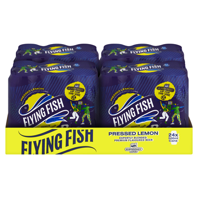 Flying Fish Pressed Lemon Beer 24 x 500ml | PnP