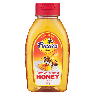 Fleures Honey Squeeze Bottle 375g