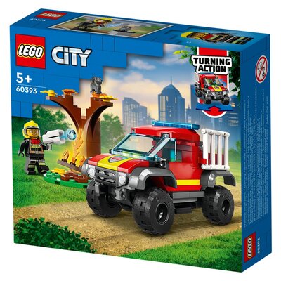 LEGO CITY 4x4 Fire Truck Rescue | PnP