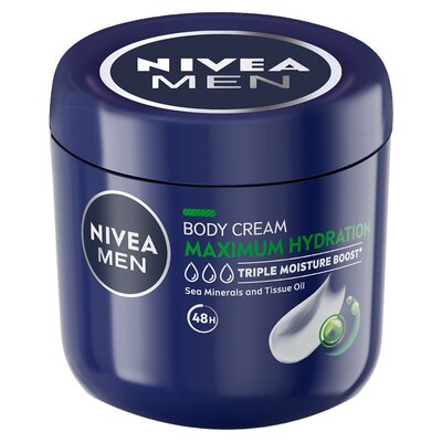 Nivea For Men Maximum Hydrating Body Cream 400ml | PnP