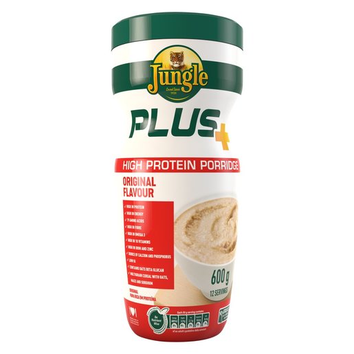 Jungle Plus High Protein Porridge Original 600g PnP