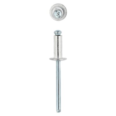 Eureka Blind Rivit Aluminium Open 4.8x12mm 100 Pack | Smart Price