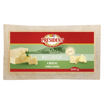 President White Cheddar 800g