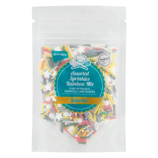 PnP Asstd Sprinkles Rainbow Mix 30g | PnP