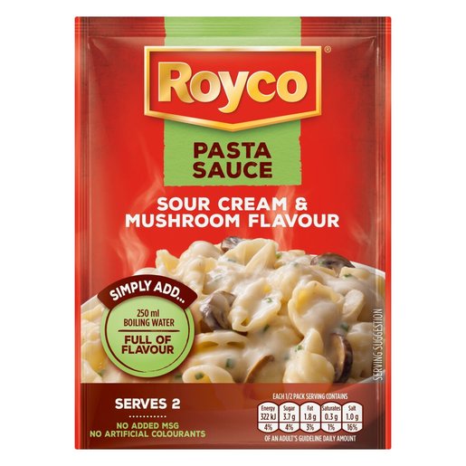 Royco Pasta Sauce Sour Cream & Mushroom 45g PnP