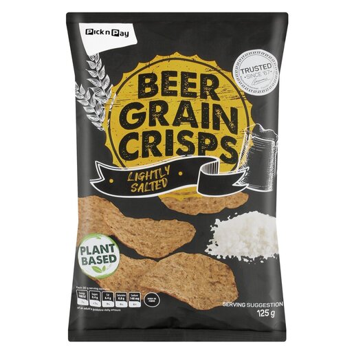 PnP Beer Crisps Salted 125g x 20 PnP