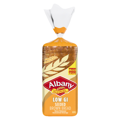 Albany Superior Low Gi Sliced Brown Seed Bread 700g