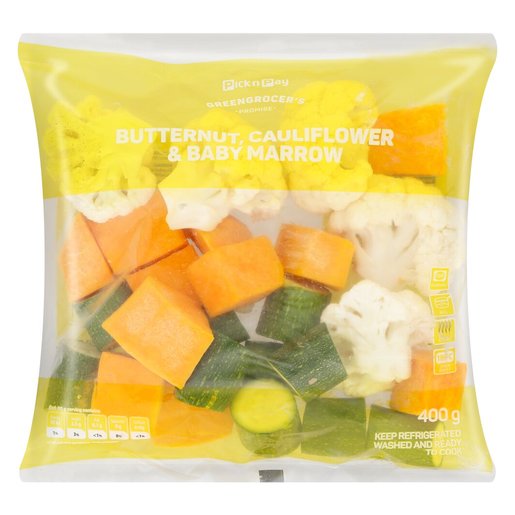 PnP Butternut, Cauliflower & Baby Marrow 400g PnP