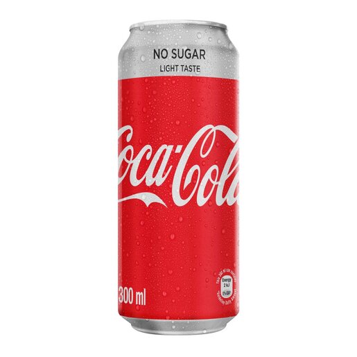 CocaCola Light Can 300ml PnP
