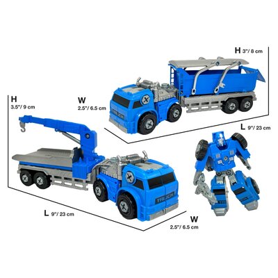 Assorted Quick Changing Robot 9 Inch | PnP
