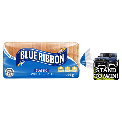 Blue Ribbon Classic White Sliced Bread 700g