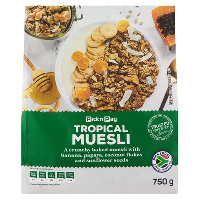 PnP Tropical Muesli 750g