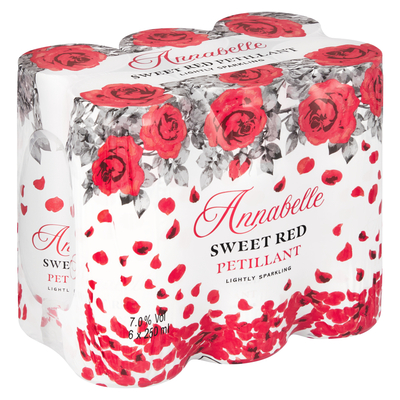 Annabelle Sweet Red Petillant 6 x 250ml | PnP