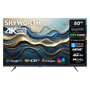 Skyworth 50 Inch UHD 4K LED Google TV 50G6600H | Smart Price