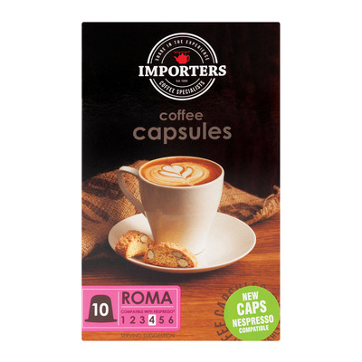 importers coffee capsules