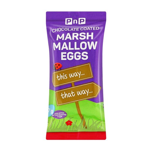 PnP Chocolate Coated Marshmallow Egg PnP
