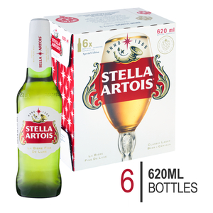 Stella♡ Stella Artois 12 x 620ml NRB | Woodstock Liquors