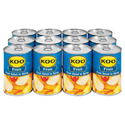 Koo Choice Grade Fruit Salad 410g x 12 | PnP