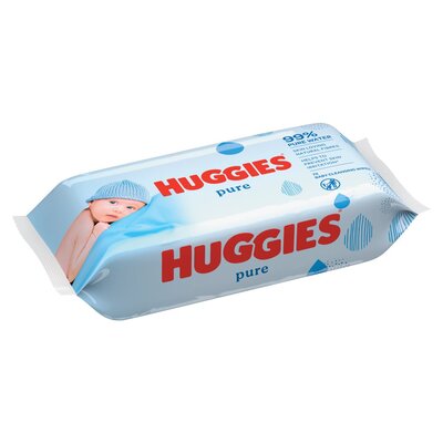 Huggies Pure Baby Wet Wipes Single Pack 56 Wipes | PnP