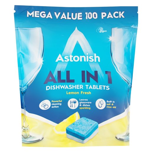 Astonish Dishwashing Tabs 100ea Smart Price Specials PnP Home